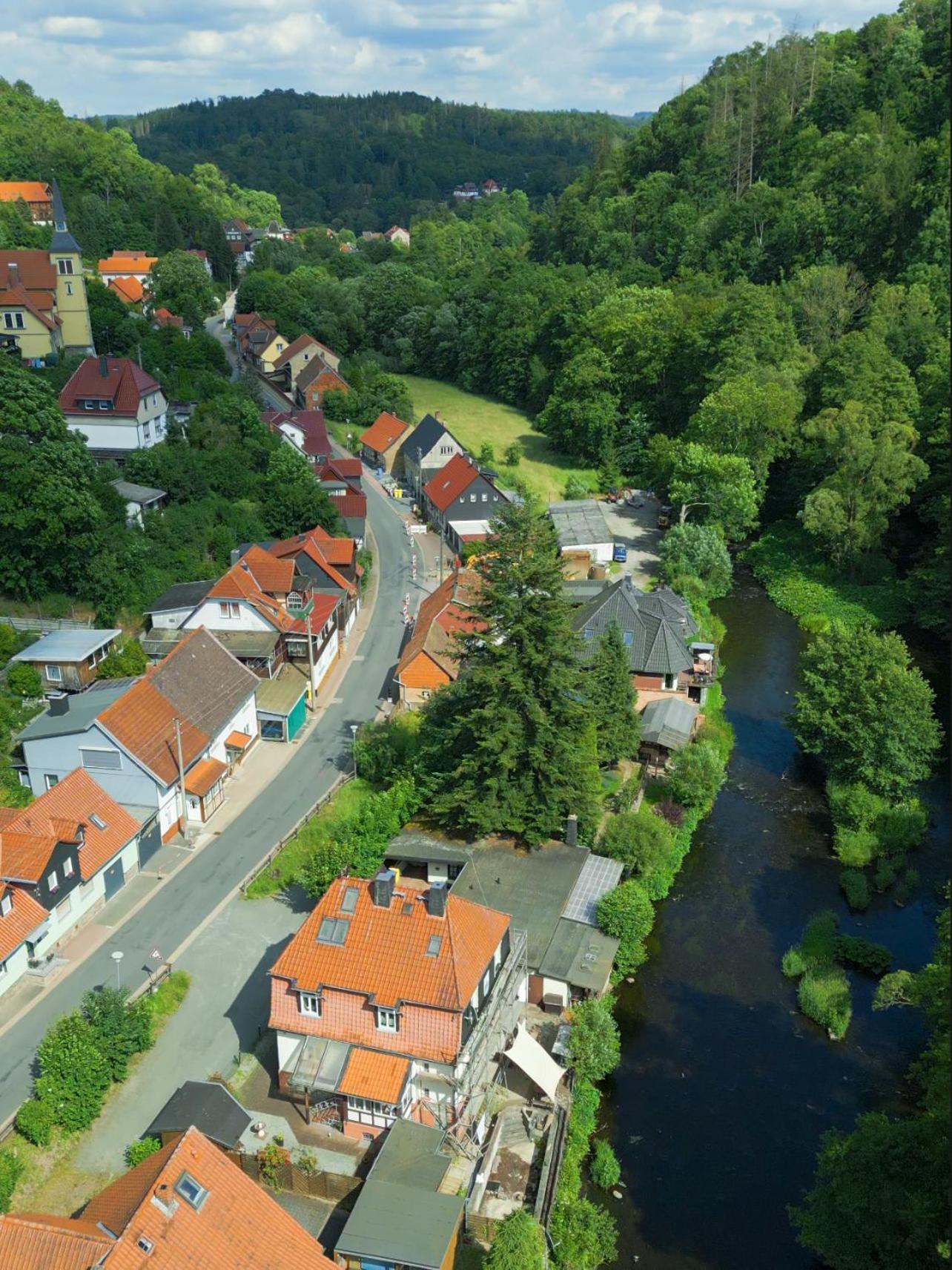 Haus Ludwig - Saniertes Fachwerkhaus Im Harz - 12 Personen Villa Thale Eksteriør bilde