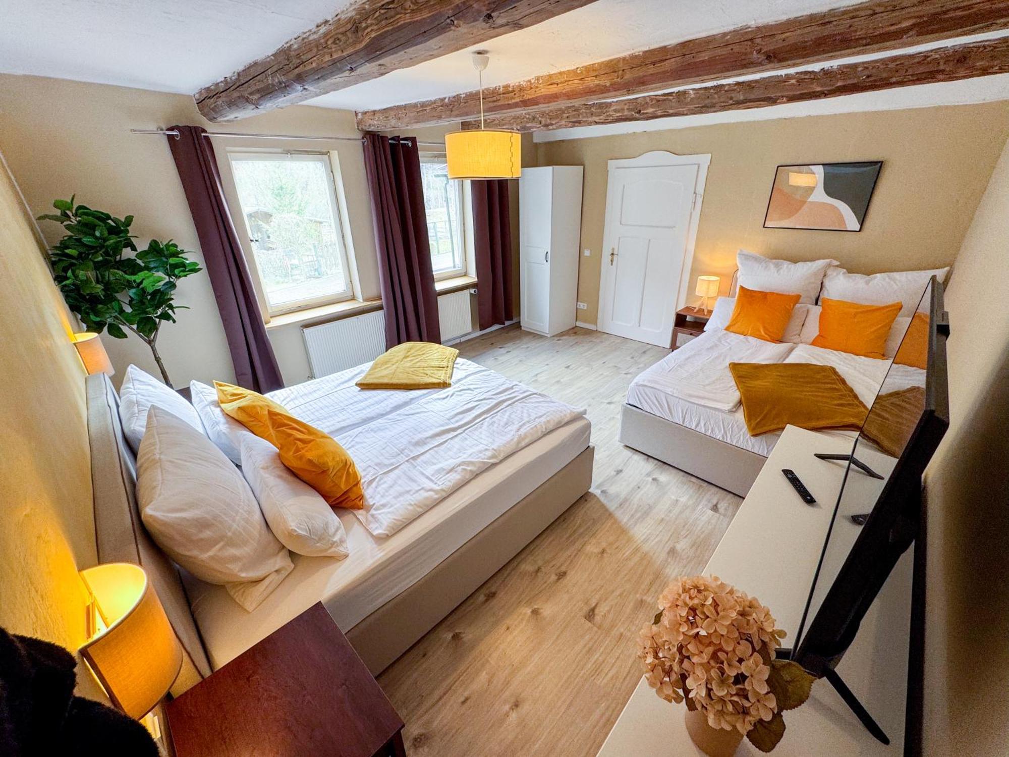 Haus Ludwig - Saniertes Fachwerkhaus Im Harz - 12 Personen Villa Thale Eksteriør bilde