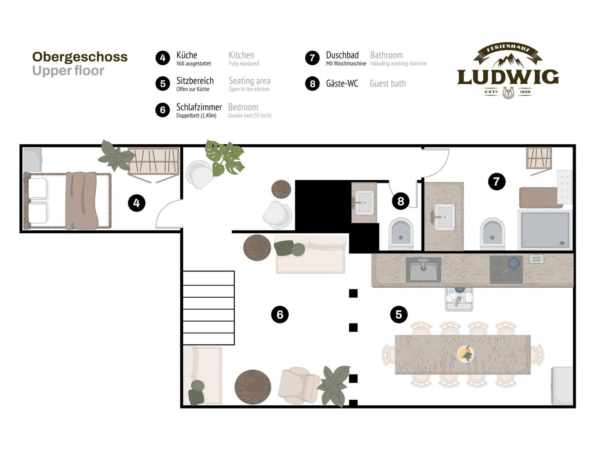Haus Ludwig - Saniertes Fachwerkhaus Im Harz - 12 Personen Villa Thale Eksteriør bilde